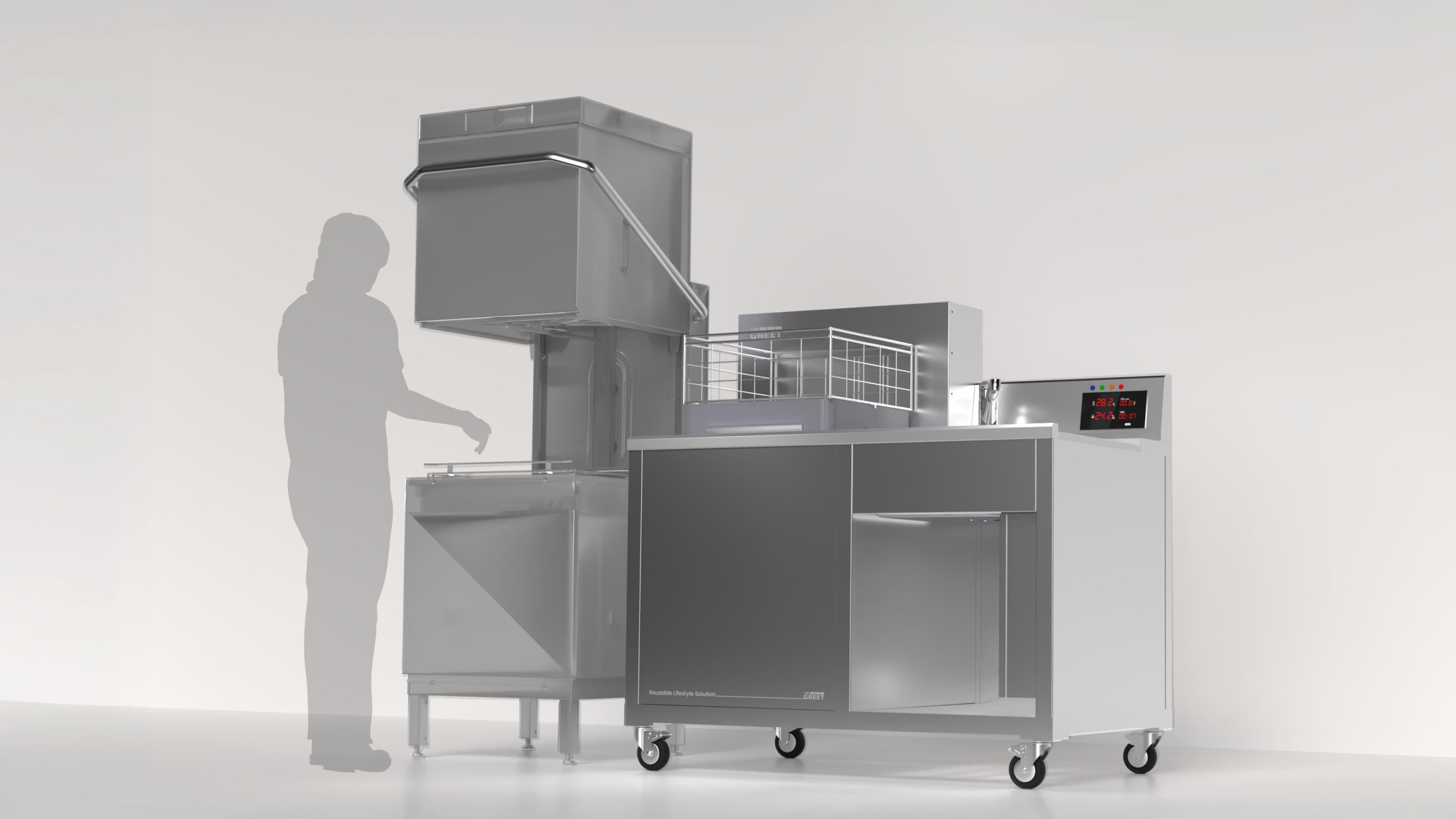 SMART Washing Module at human scale